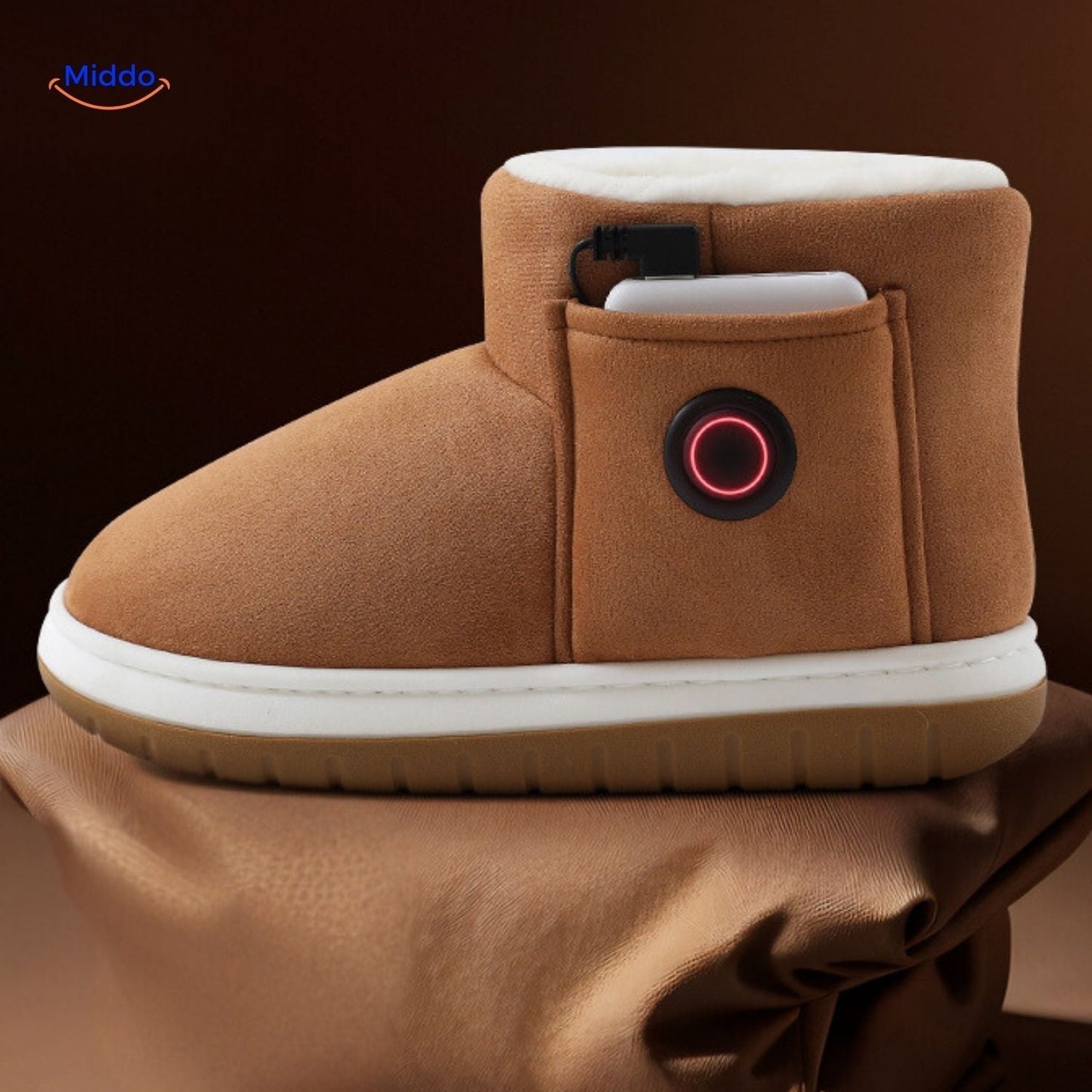 Heizbare Winterstiefel Warme Bequeme Schuhe