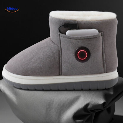 Heizbare Winterstiefel Warme Bequeme Schuhe