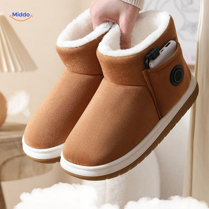 Heizbare Winterstiefel Warme Bequeme Schuhe