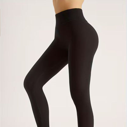 Damen Thermohose Gefütterte Warmleggings Winter