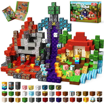 Magnetische Bauklötze Set Lernspielzeug für Kinder