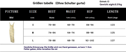 Norvielle Damen Strapskleid Schmal Geschnitten Vintage Bedruckt