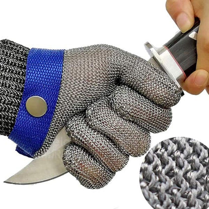 Edelstahl Metall Handschuh Lebensmittelqualität Mesh - Norvielle