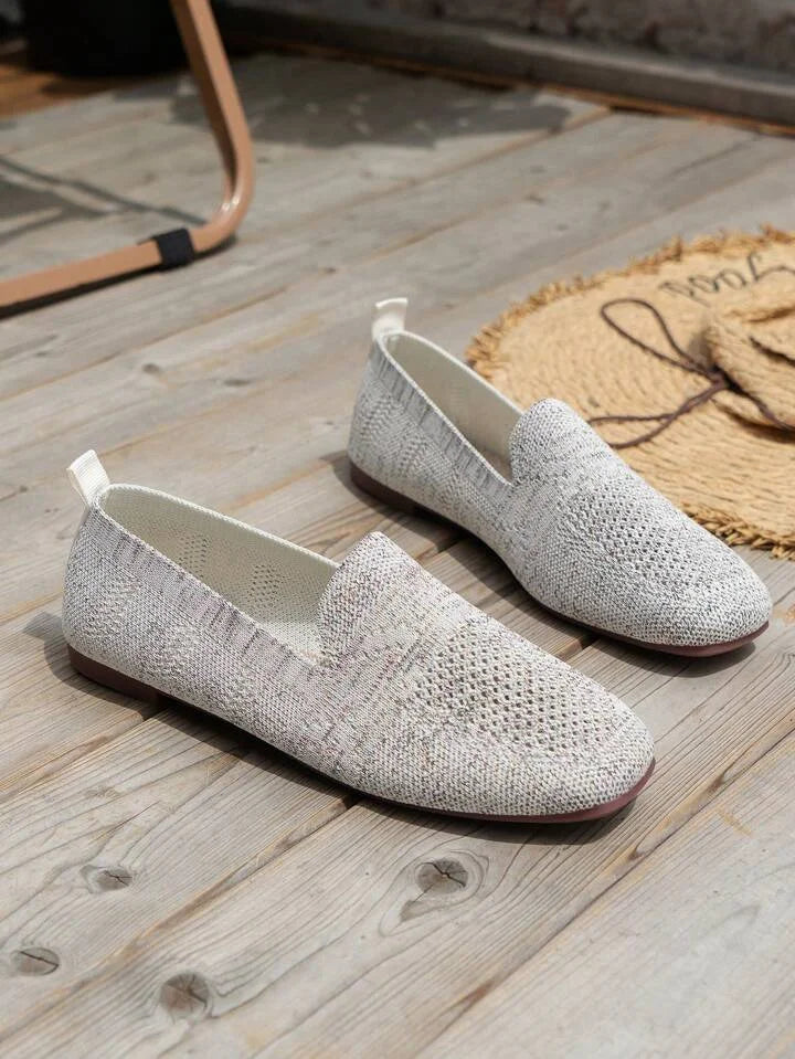 Norvielle Damen Flache Schuhe Rutschfest
