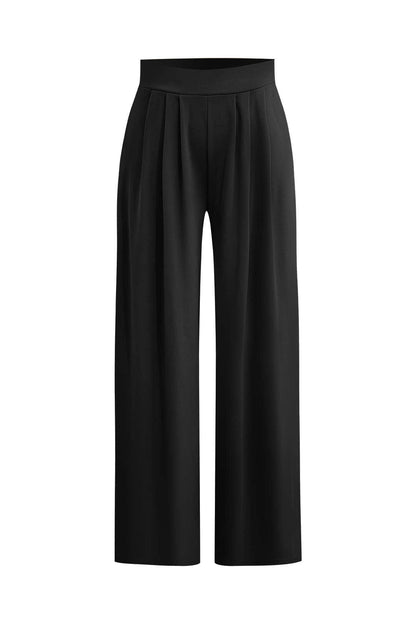 Elegantes Damen Zweiteiler-Set Crop- Palazzo-Hose