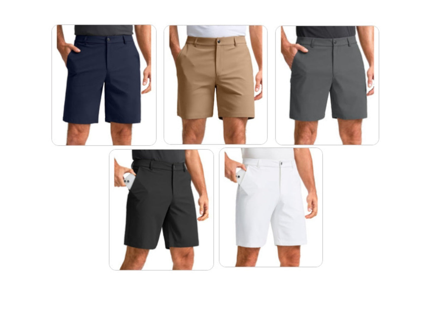 Damen Golfshorts Gerade Bein Schnitt - Norvielle