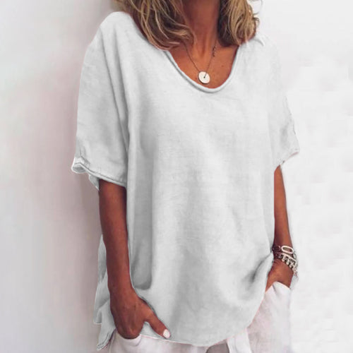 Damen Sommerbluse Leicht Atmungsaktiv