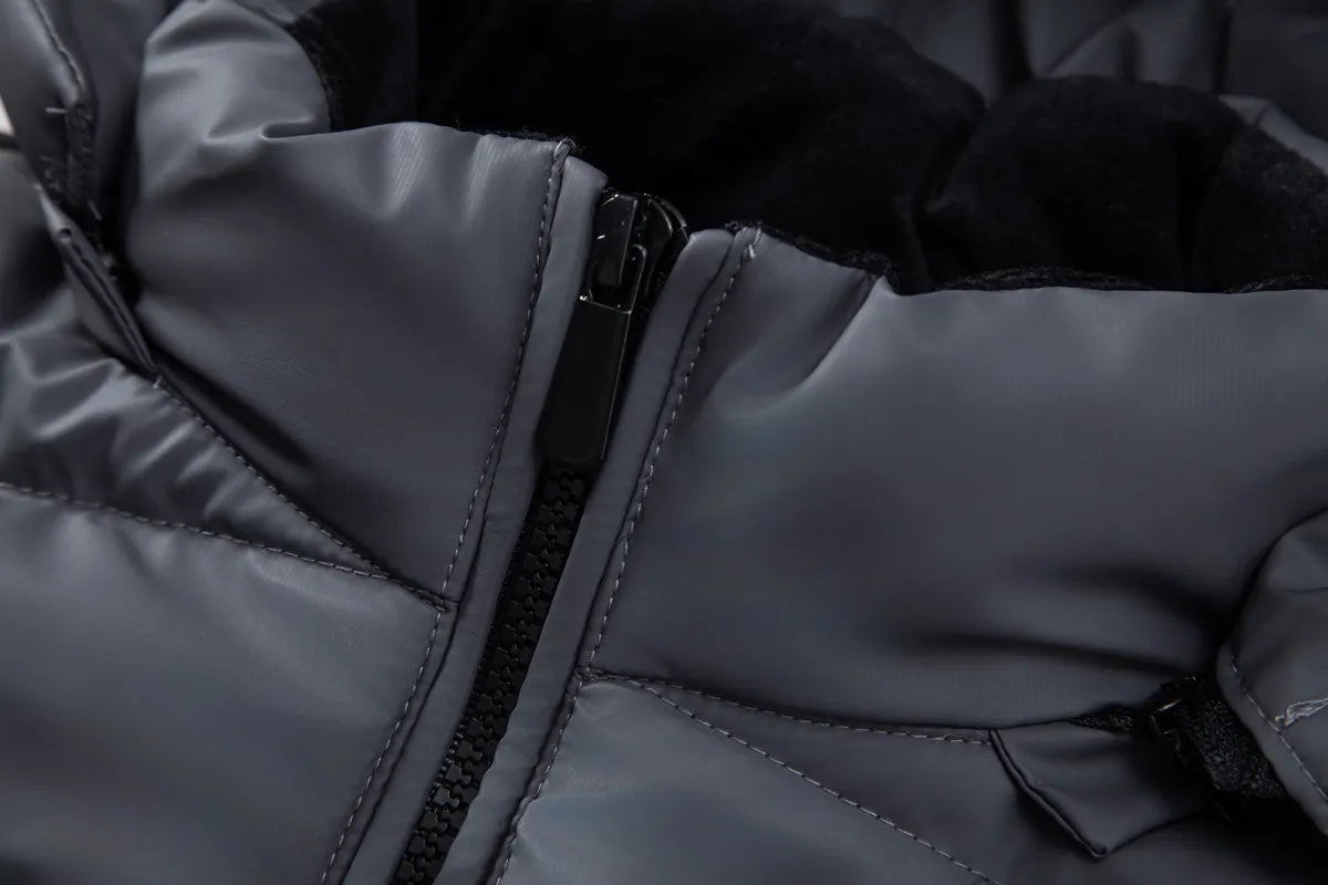 Herren Winterjacke mit Kapuze Freizeitjacke