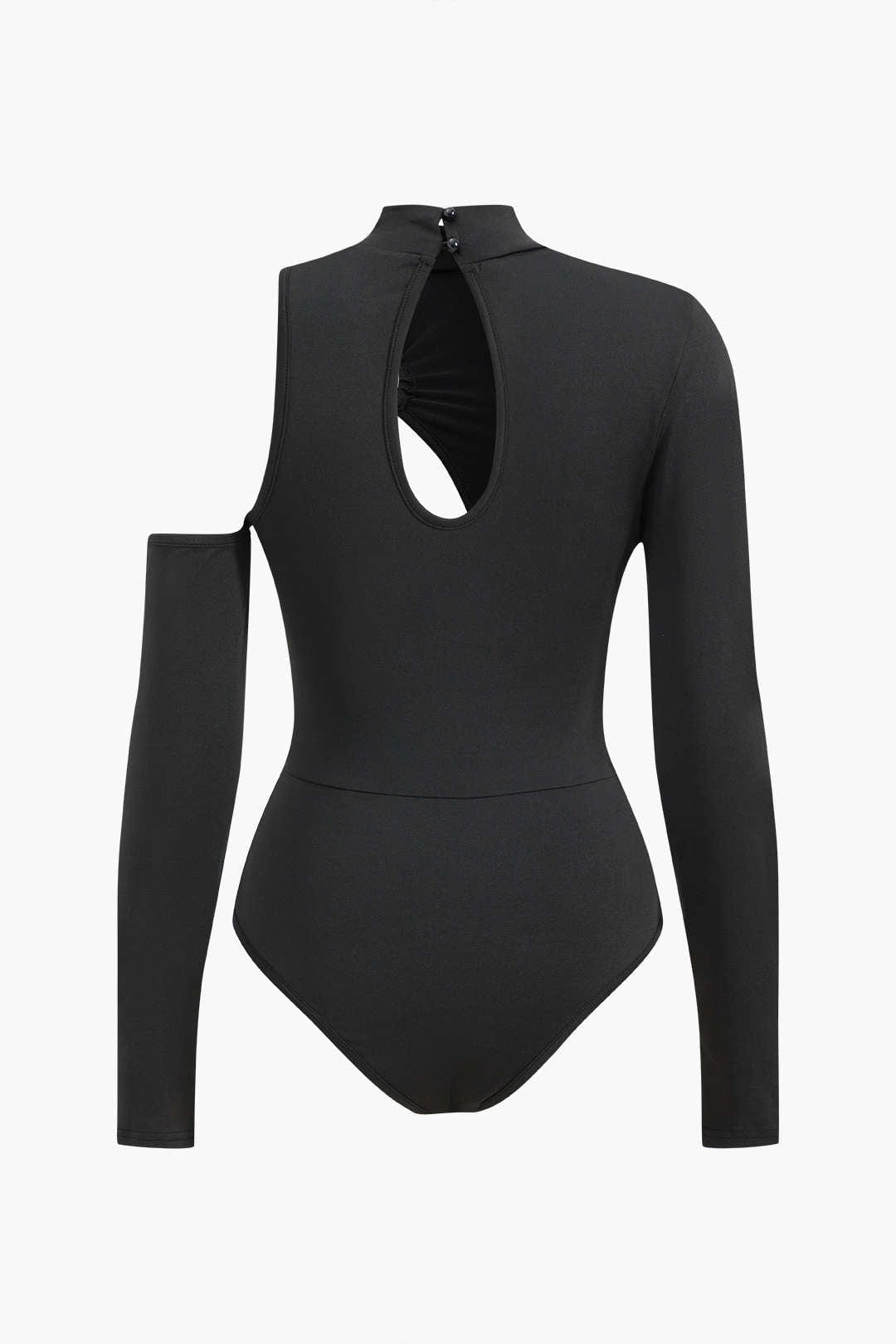 Elegantes Damen Zweiteiler-Set Maxi-Rock Cut-Out-Design