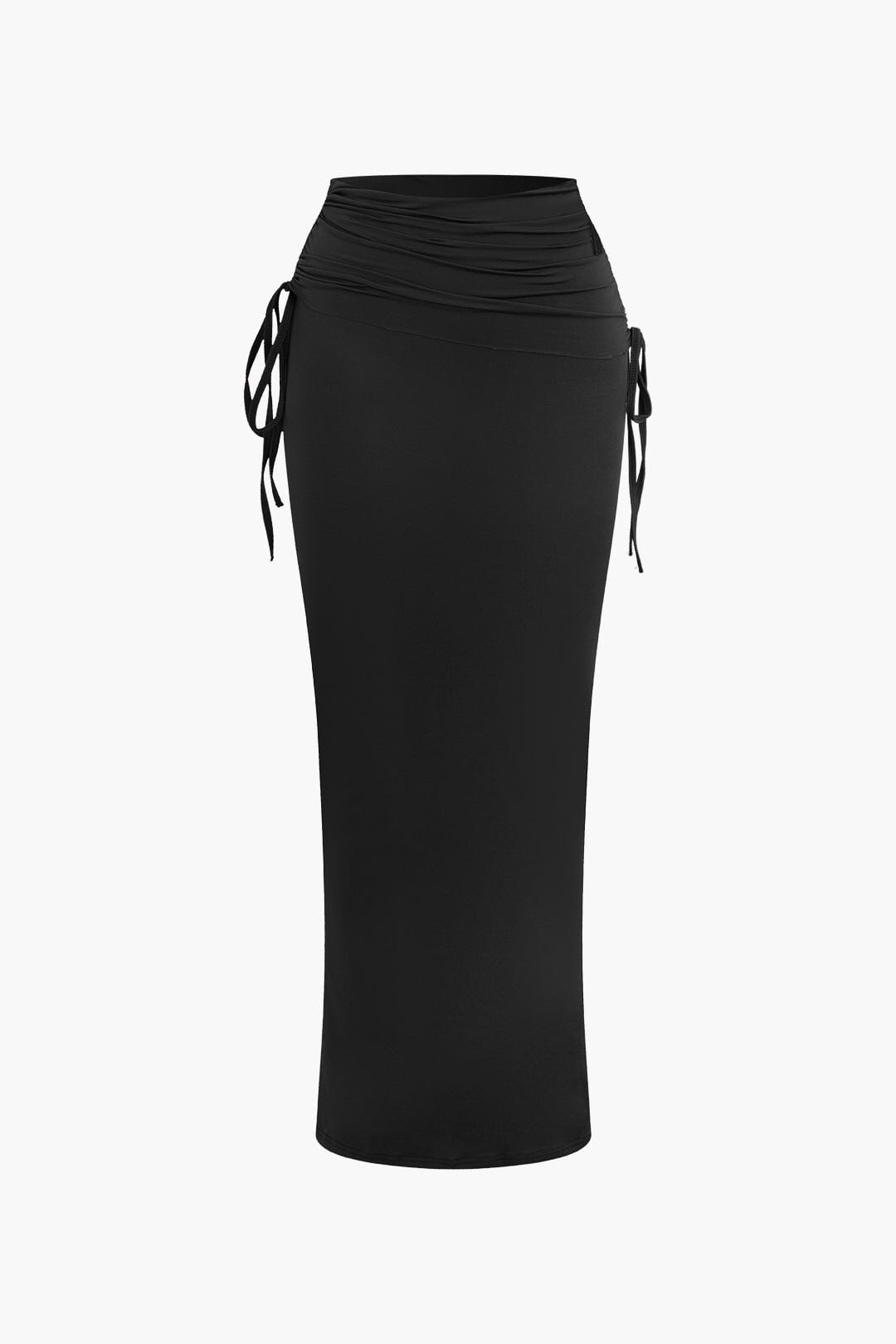 Asymmetrisches Damen Zweiteiler-Set mit One-Shoulder Crop- und