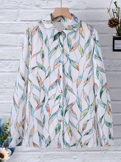 Norvielle Damen Langarmshirt Leicht Frühling Pastell