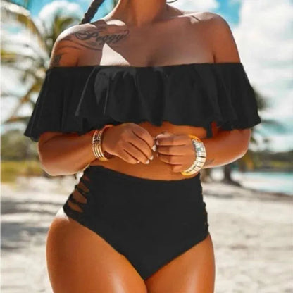 Norvielle Damenhoher Bikini Strand