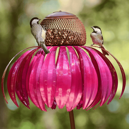 FloraBird Kegelblumen Vogelfutterhaus Holz