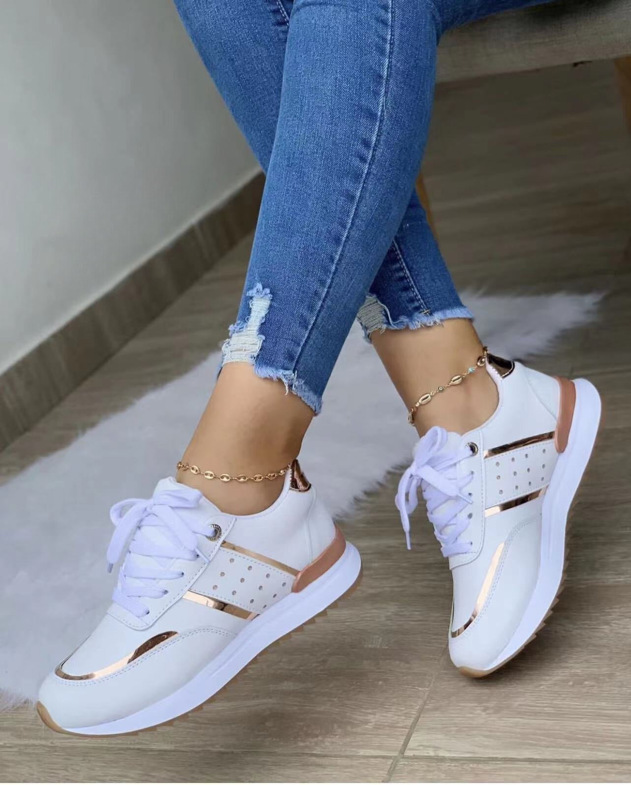 Norvielle Damen City-Sneaker Bequem - Norvielle