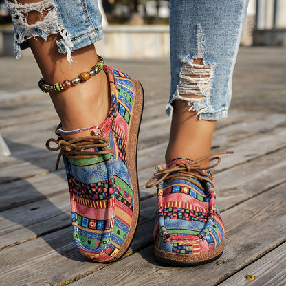 Damen Orthopädische Sneakers Leicht Bequem