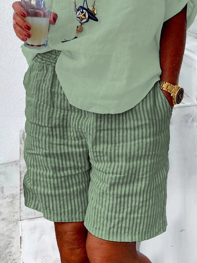 Bequeme Damen-Shorts Modisch Leicht