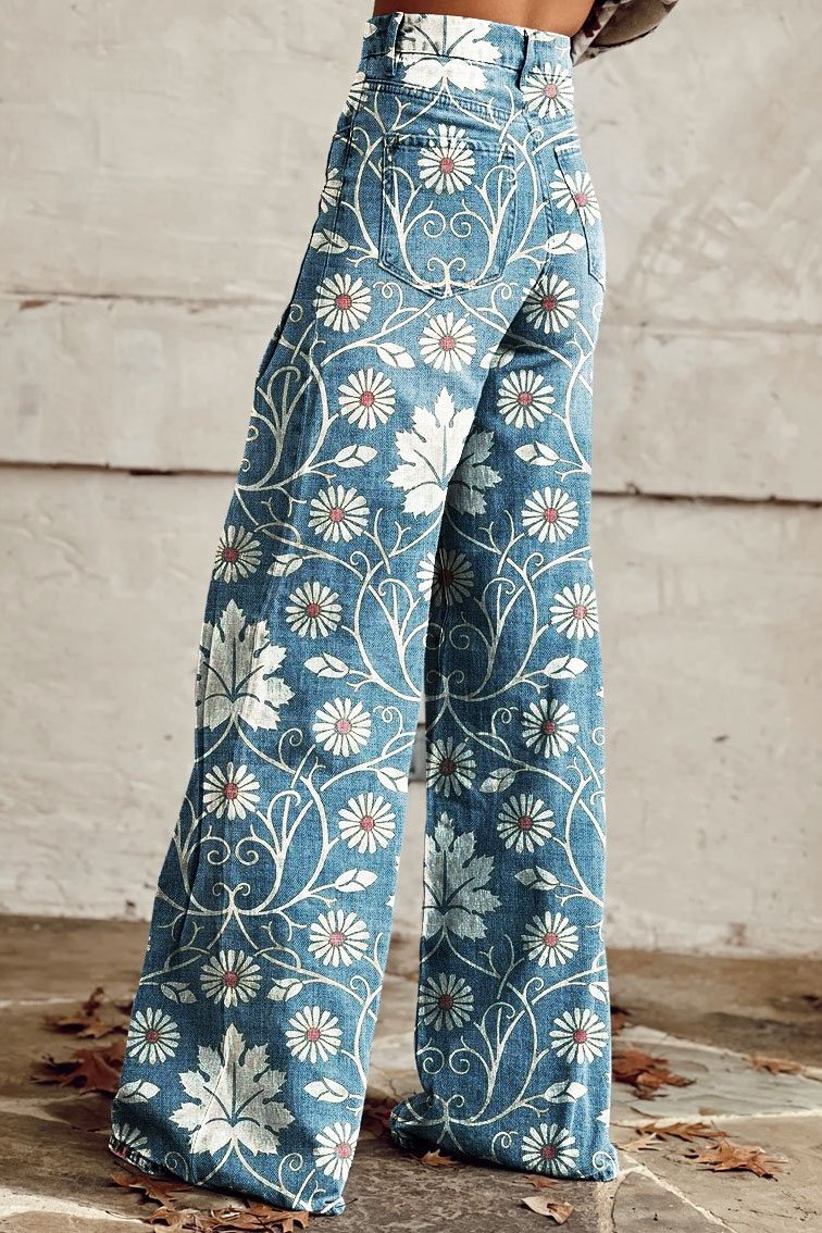 Damen Boho Chic Hosen Margherita