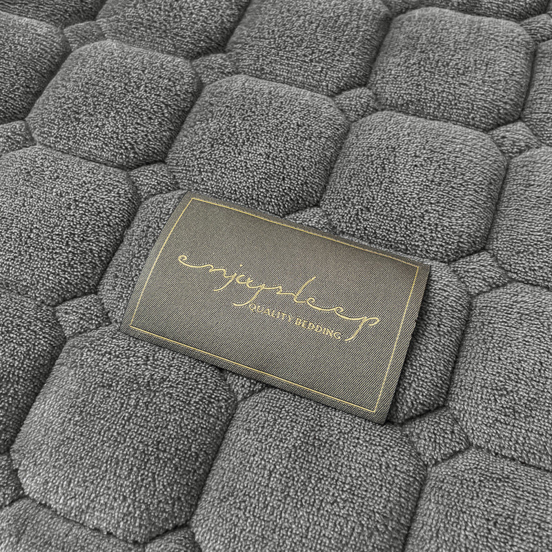 Weiche Tagesdecke Quadratisch Moderner Stil