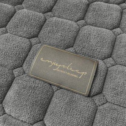 Weiche Tagesdecke Quadratisch Moderner Stil