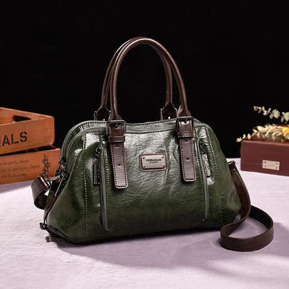 Norvielle Damen Vintage Handtasche Elegantes Design