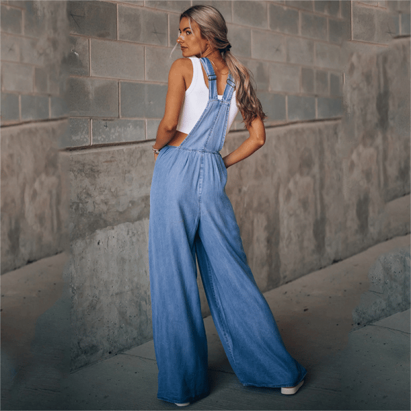 Damen Denim-Jumpsuit