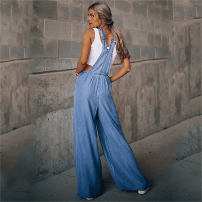 Damen Denim-Jumpsuit