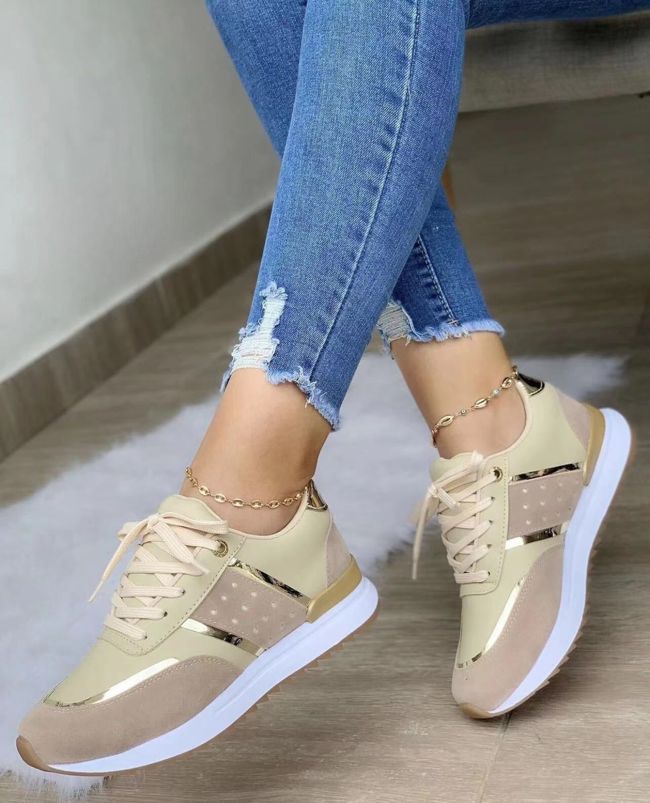 Norvielle Damen City-Sneaker Bequem