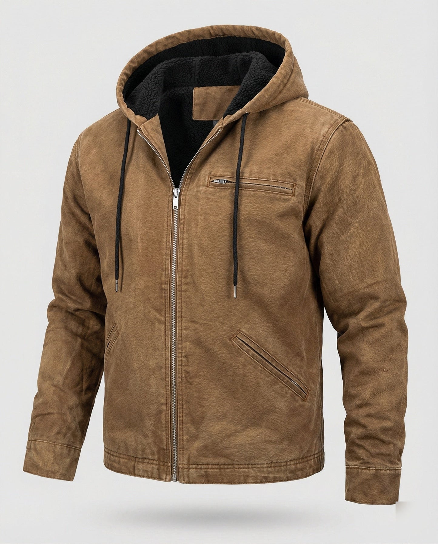 Herren Winterjacke Bomber Robust Warm