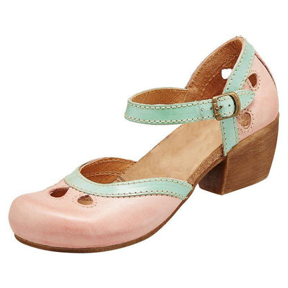 Damen Sandale Hochhackig Sommer Absatzschuhe