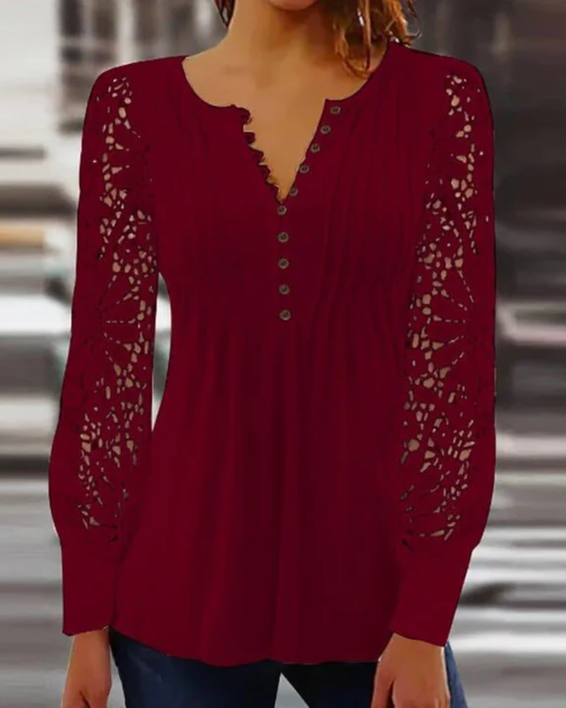 Damen Elegantes Oberteil Schick