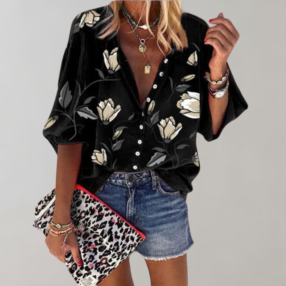Damen Festliche Bluse Elegant Norvielle