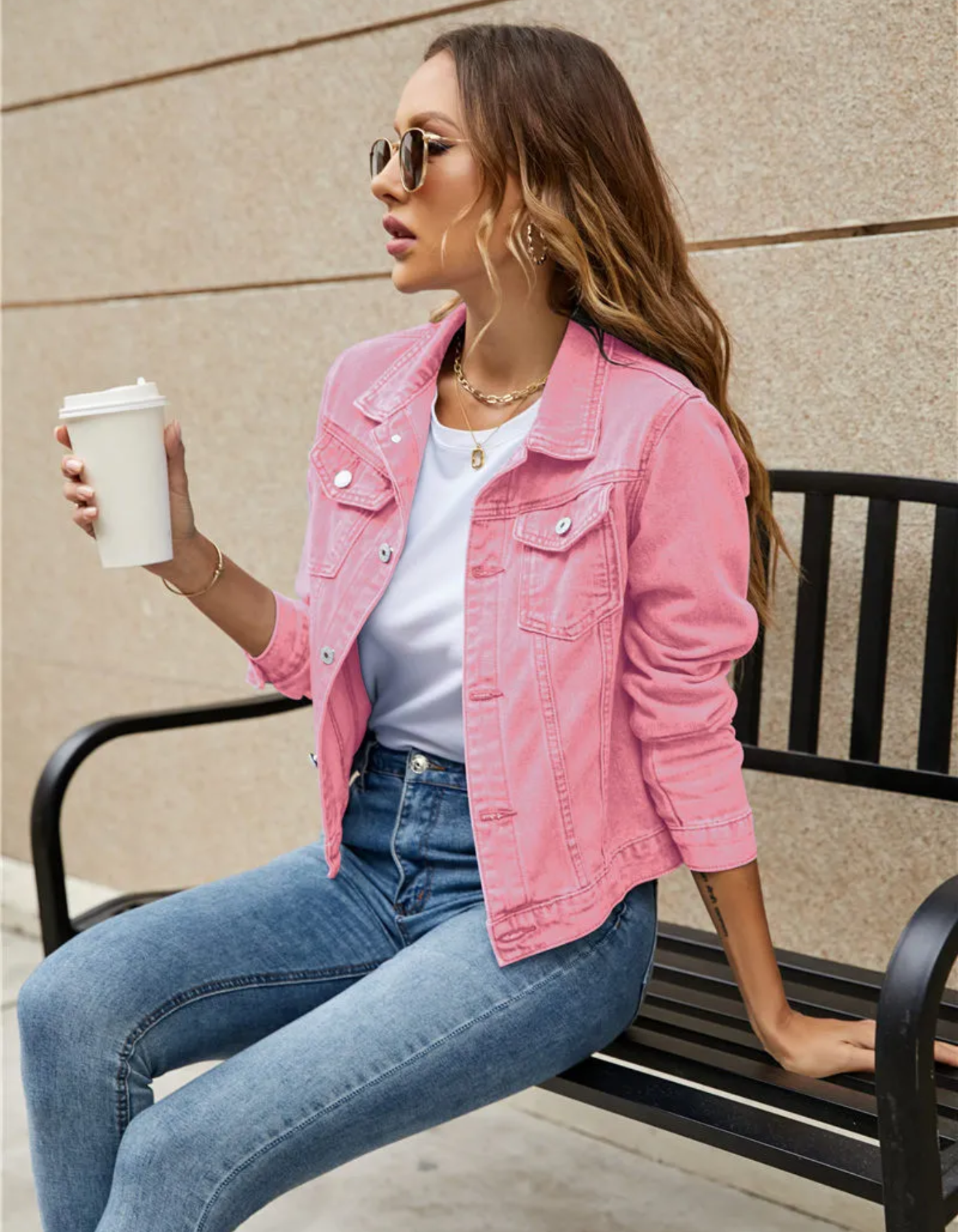 Damen Elegant Sommerjacke