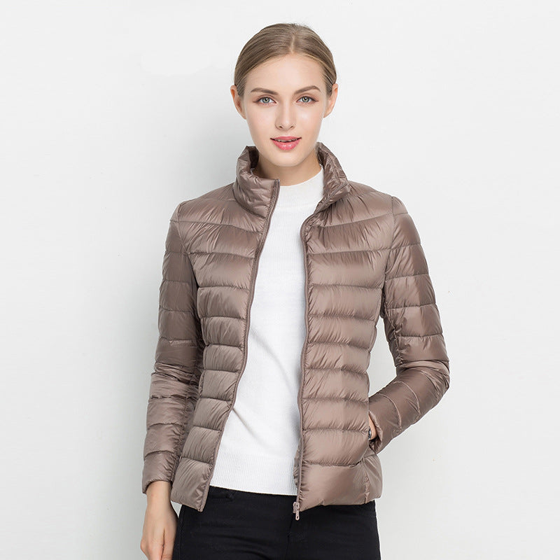 Wasserfeste Damen Daunenjacke Leicht