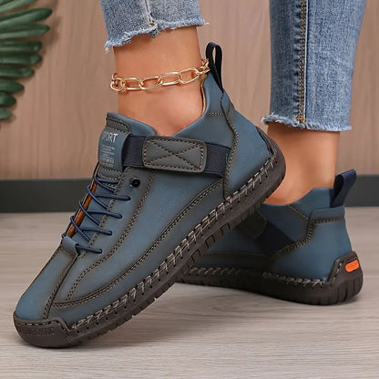 Damen Orthopädische Sneaker Klettverschluss