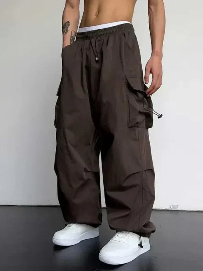 Herren Cargo Hose Leicht Beige