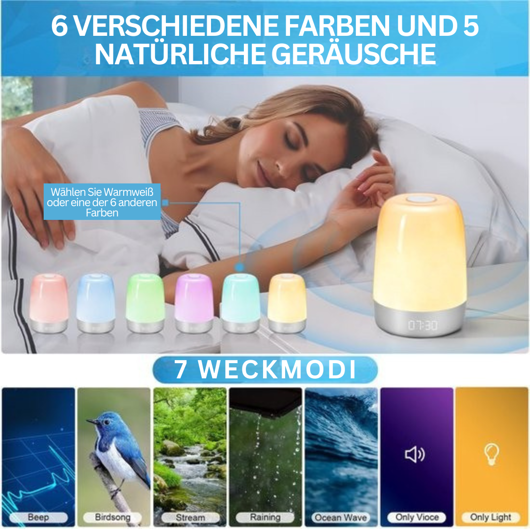 Wecker Wake-up-Light mit Naturklängen
