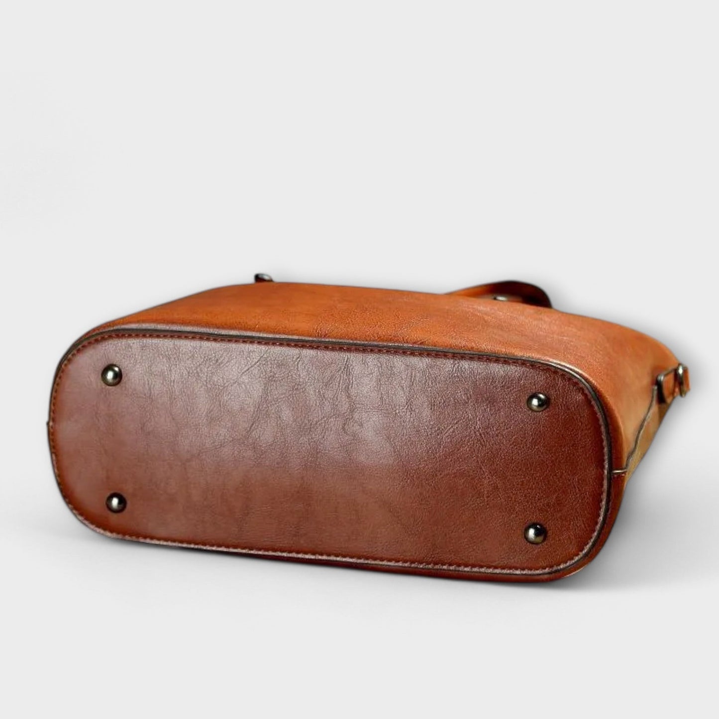 Damen Schultertasche Klassischer Stil Leder