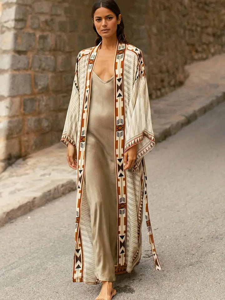 Boho Kimono Damen Übergröße - Norvielle