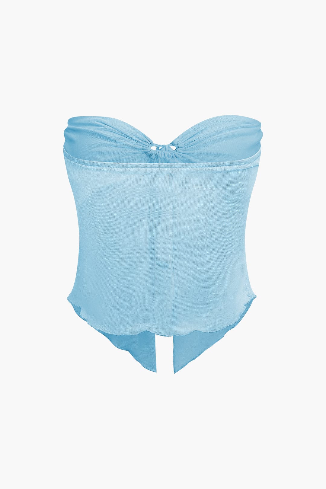 Damen Zweiteiler-Set Bandeau-Oberteil Maxirock