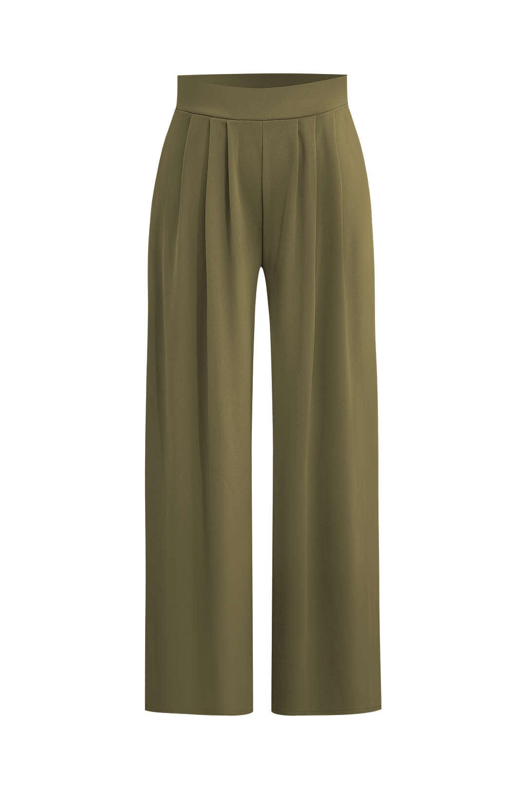 Elegantes Damen Zweiteiler-Set Crop- Palazzo-Hose