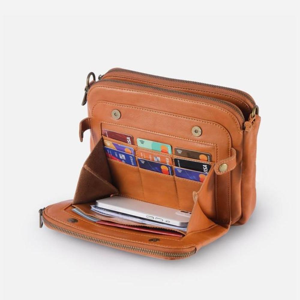 Elegante Damenhandtasche Lederoptik