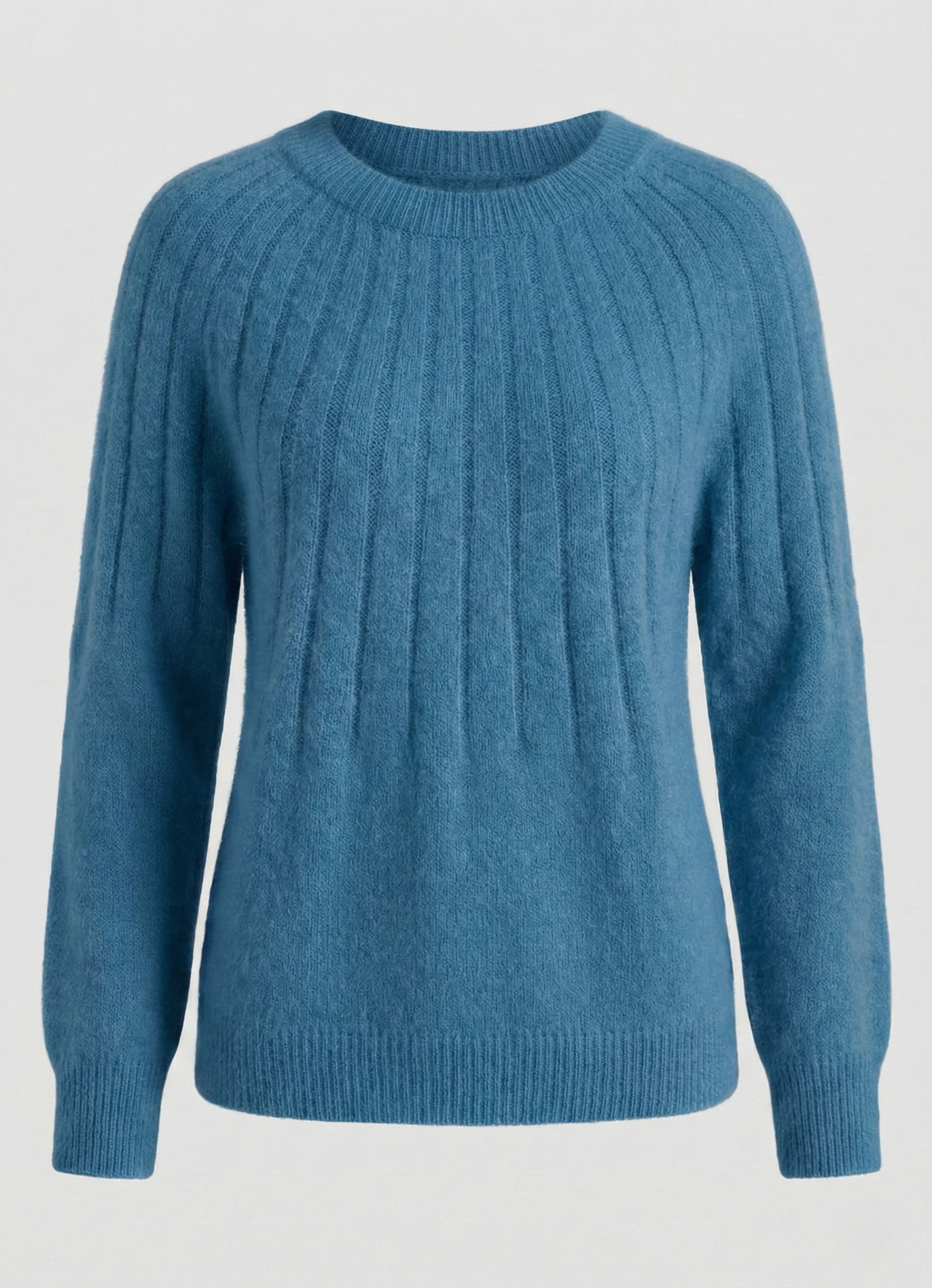 Damen Strickpullover Flauschig