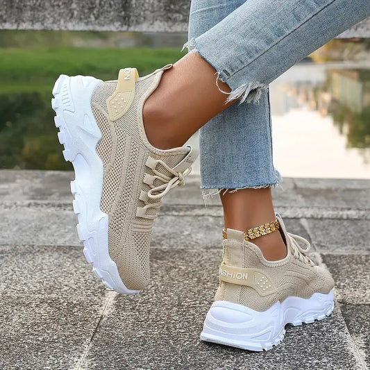 Damen Laufschuhe Atmungsaktives Mesh Leicht - Norvielle
