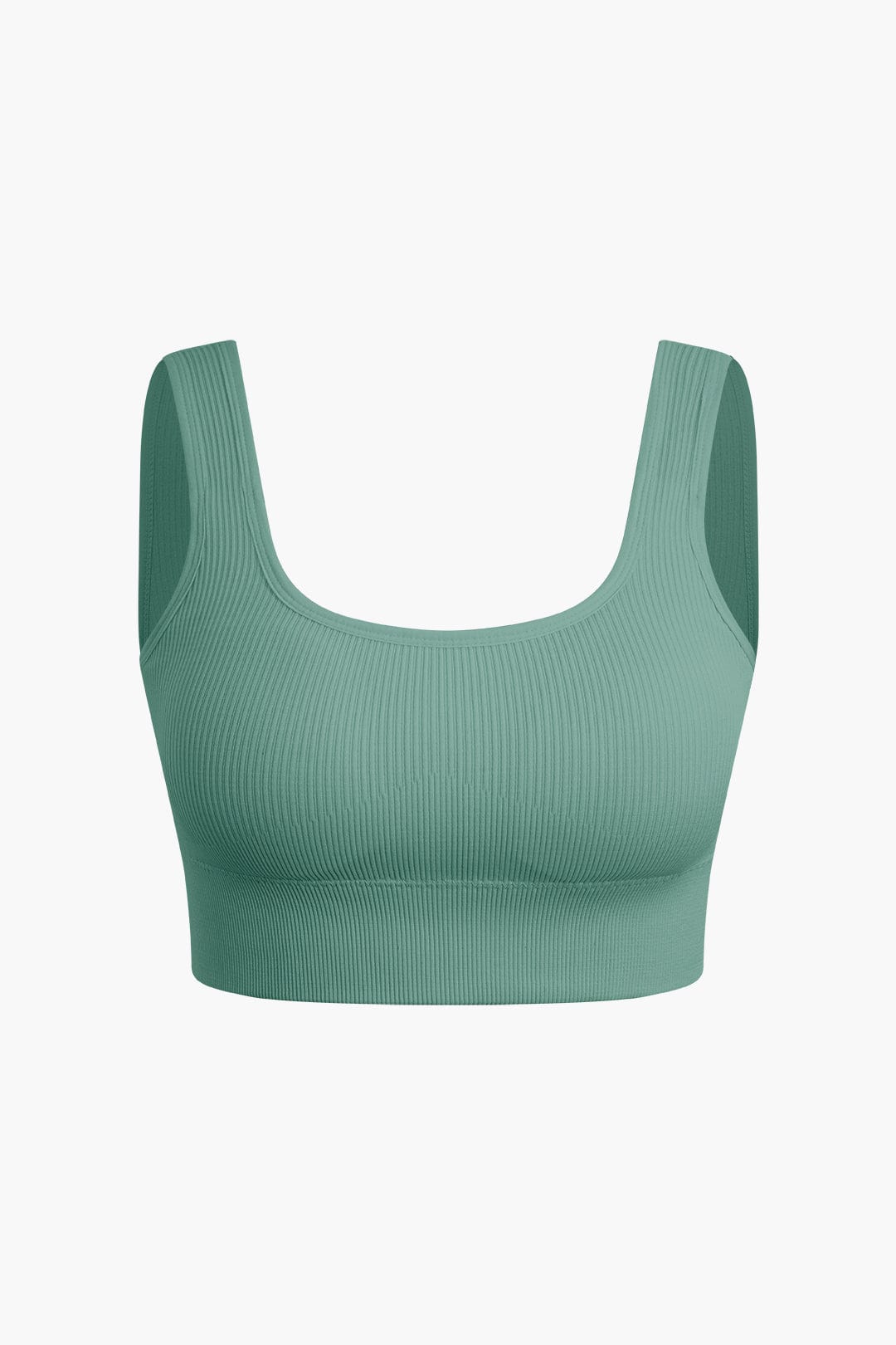 Damen Sport-Set Nahtlos Crop- Yoga-Shorts