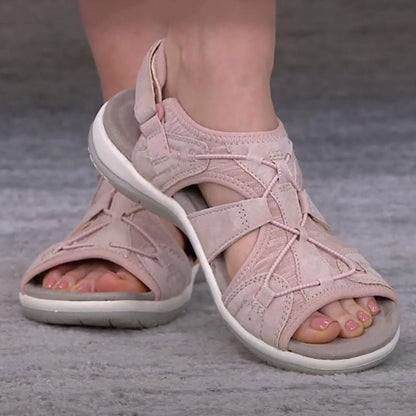 Orthopädische Sandalen Klettverschluss Riemen