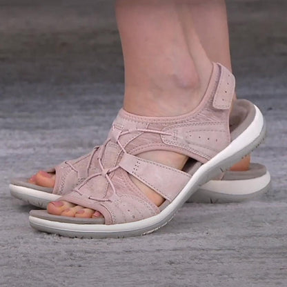 Orthopädische Sandalen Klettverschluss Riemen