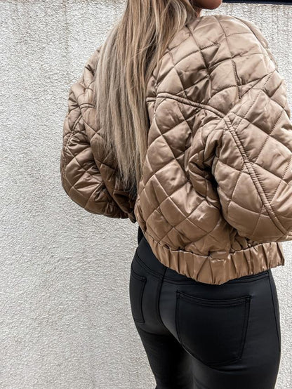 Norvielle Damen Gesteppte Jacke