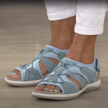 Orthopädische Sandalen Klettverschluss Riemen