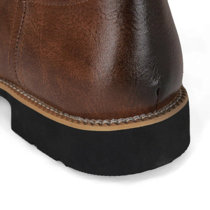 Herren Cowboy-Stiefel Westernstil Leder