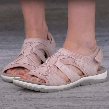 Orthopädische Sandalen Klettverschluss Riemen